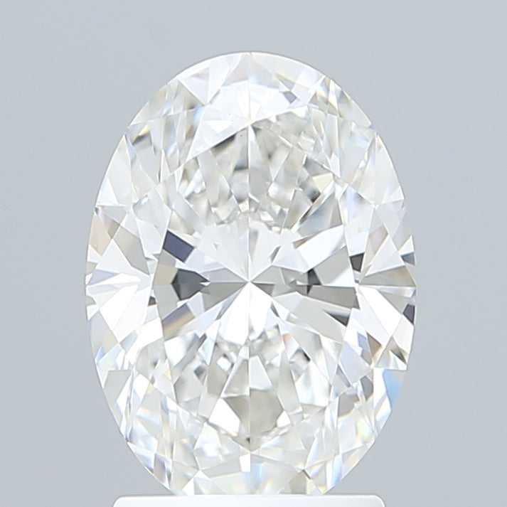 2.21 Carat Oval Shaped, Ideal Cut, F Color, VS1 Clarity, IGI Certified Lab Grown Diamond