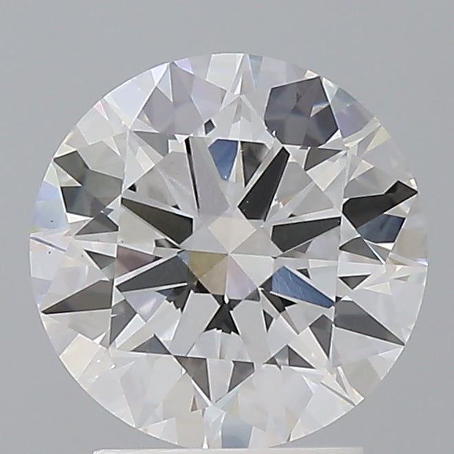 2.50 Carat Round Shaped, Ideal Cut, D Color, VS1 Clarity, IGI Certified Lab Grown Diamond