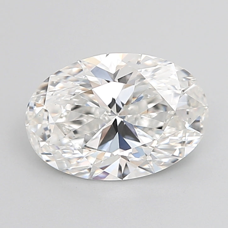 3.01 Carat Oval Shaped, Ideal Cut, E Color, VS1 Clarity, IGI Certified Lab Grown Diamond