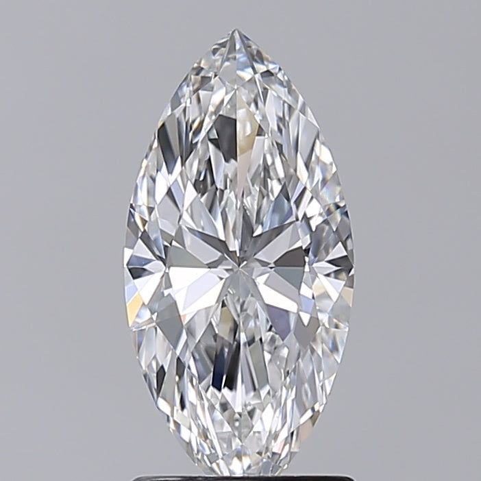 1.52 Carat Marquise Shaped, Excellent Cut, E Color, VVS2 Clarity, IGI Certified Lab Grown Diamond