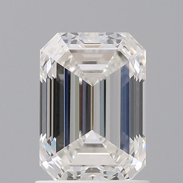 1.50 Carat Emerald Shaped, Ideal Cut, F Color, VVS2 Clarity, IGI Certified Lab Grown Diamond