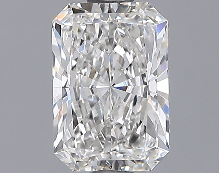 1.29 Carat Radiant Shaped, Ideal Cut, F Color, VVS2 Clarity, IGI Certified Lab Grown Diamond