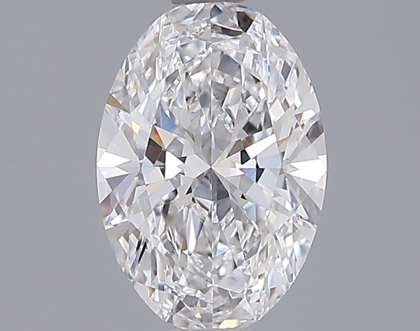 1.52 Carat Oval Shaped, Ideal Cut, D Color, VVS1 Clarity, IGI Certified Lab Grown Diamond