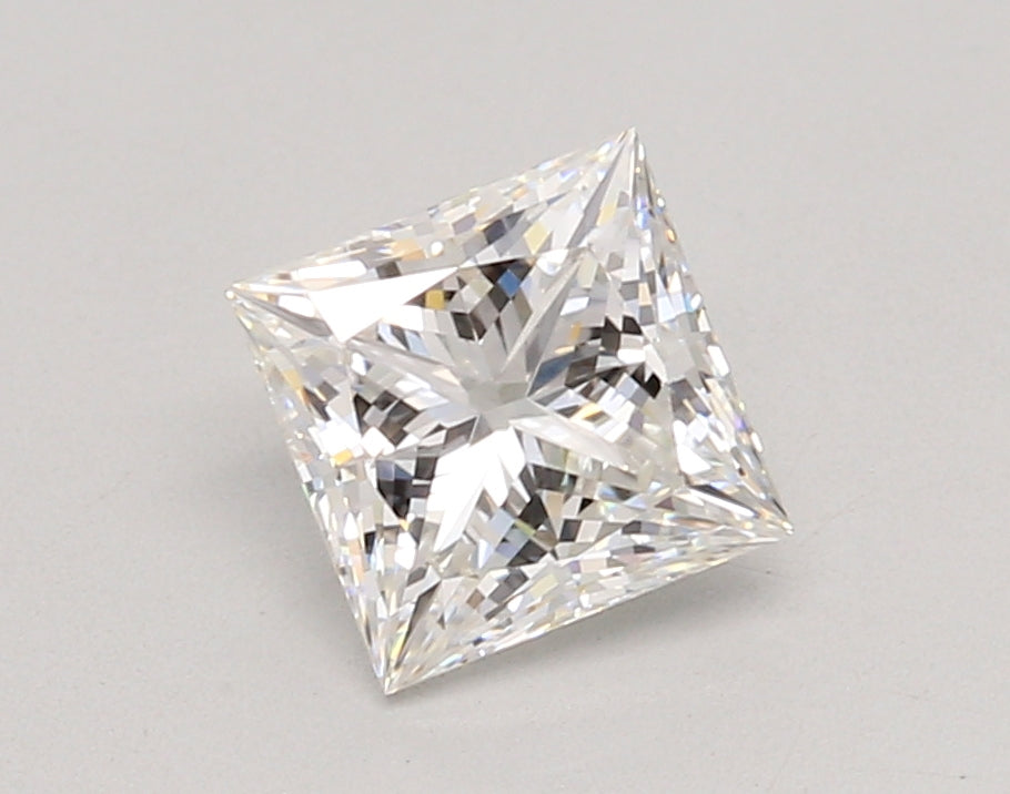 1.54 Carat Princess Shaped, Ideal Cut, F Color, VVS2 Clarity, IGI Certified Lab Grown Diamond