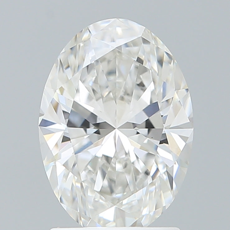 1.89 Carat Oval Shaped, Ideal Cut, E Color, VVS2 Clarity, IGI Certified Lab Grown Diamond