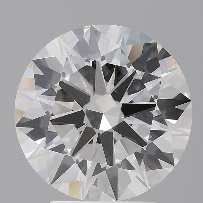 3.50 Carat Round Shaped, Excellent Cut, F Color, VVS2 Clarity, IGI Certified Lab Grown Diamond
