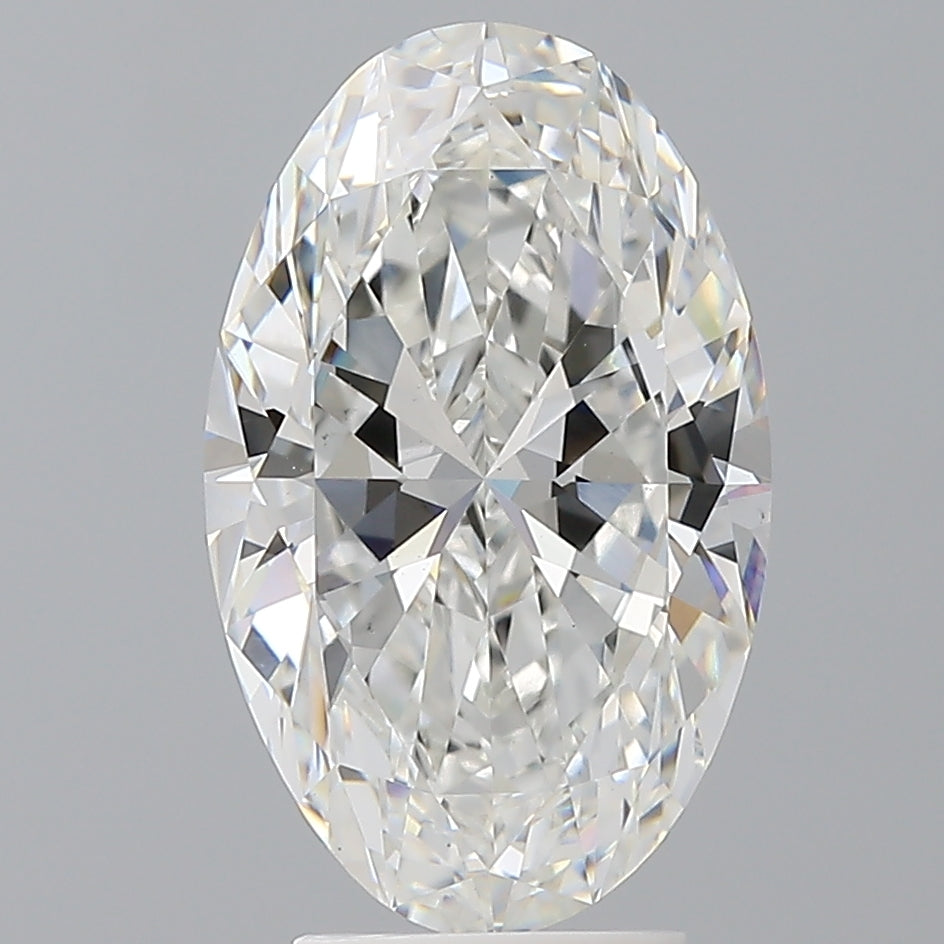 4.08 Carat Oval Shaped, Ideal Cut, F Color, VS1 Clarity, IGI Certified Lab Grown Diamond