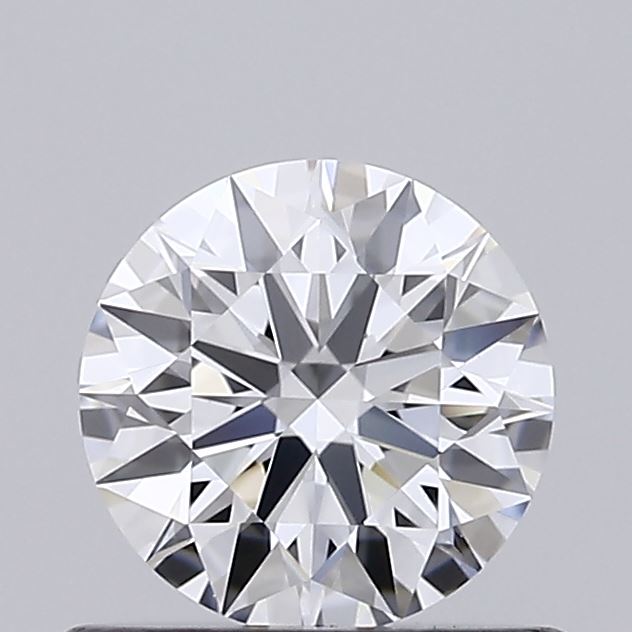 0.53 Carat Round Shaped, Ideal Cut, D Color, VVS2 Clarity, IGI Certified Lab Grown Diamond