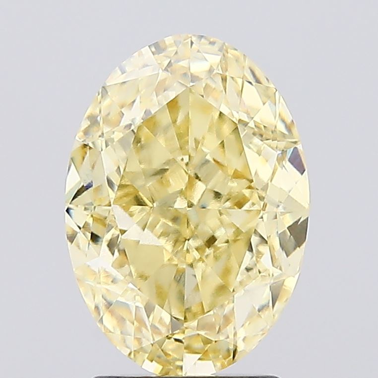3.03 Carat Oval Shaped, Very Good Cut, VVS2 Clarity, IGI Certified Lab Grown Diamond