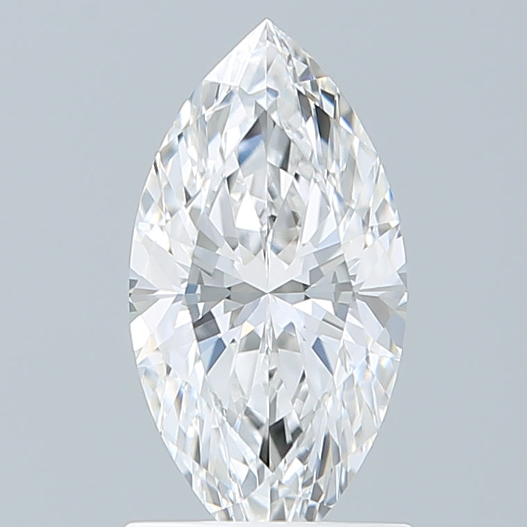 1.24 Carat Marquise Shaped, Ideal Cut, E Color, VVS2 Clarity, IGI Certified Lab Grown Diamond