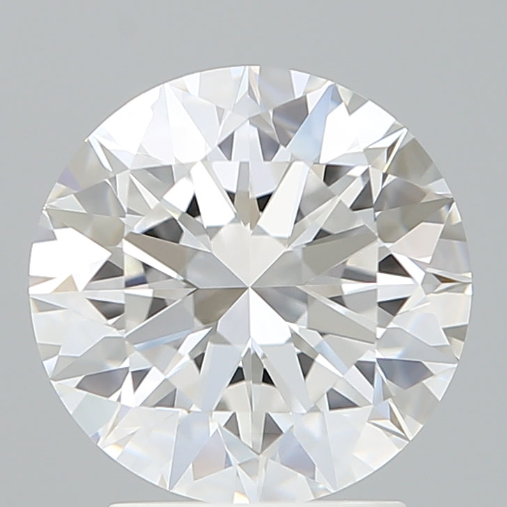 2.60 Carat Round Shaped, Excellent Cut, D Color, VVS2 Clarity, IGI Certified Lab Grown Diamond