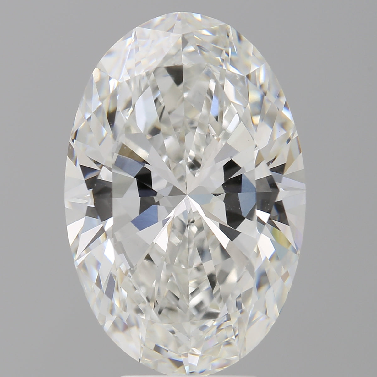 7.04 Carat Oval Shaped, Ideal Cut, F Color, VVS2 Clarity, IGI Certified Lab Grown Diamond