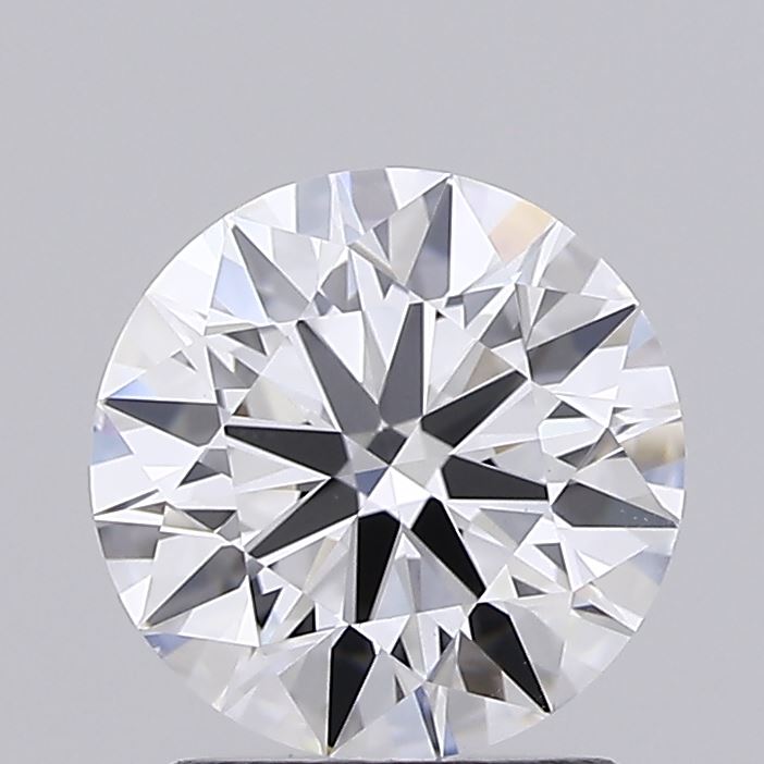 1.54 Carat Round Shaped, Ideal Cut, D Color, VS2 Clarity, IGI Certified Lab Grown Diamond