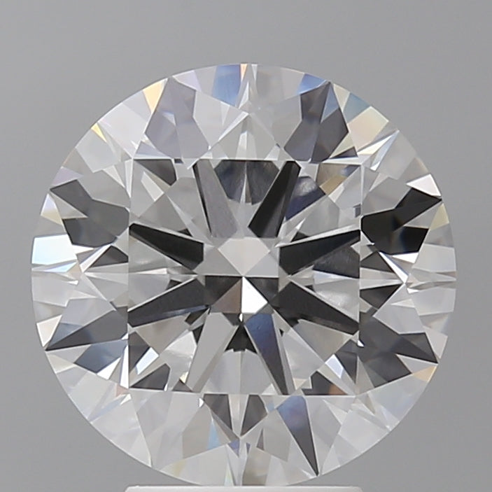 4.58 Carat Round Shaped, Ideal Cut, E Color, VVS2 Clarity, IGI Certified Lab Grown Diamond