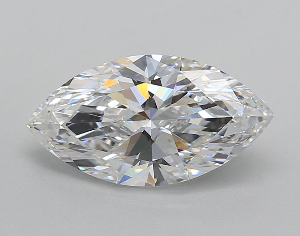 2.11 Carat Marquise Shaped, Very Good Cut, D Color, VS1 Clarity, IGI Certified Lab Grown Diamond
