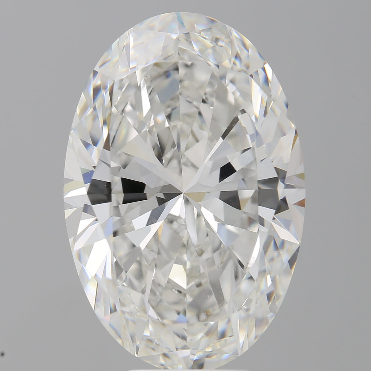 9.06 Carat Oval Shaped, Ideal Cut, F Color, VVS2 Clarity, IGI Certified Lab Grown Diamond