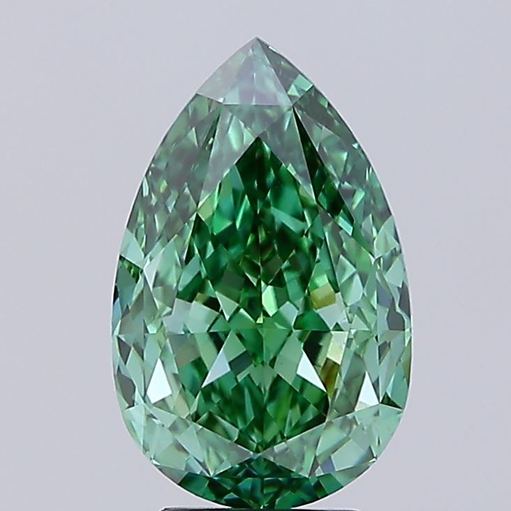 5.07 Carat Pear Shaped, Ideal Cut, VVS2 Clarity, IGI Certified Lab Grown Diamond