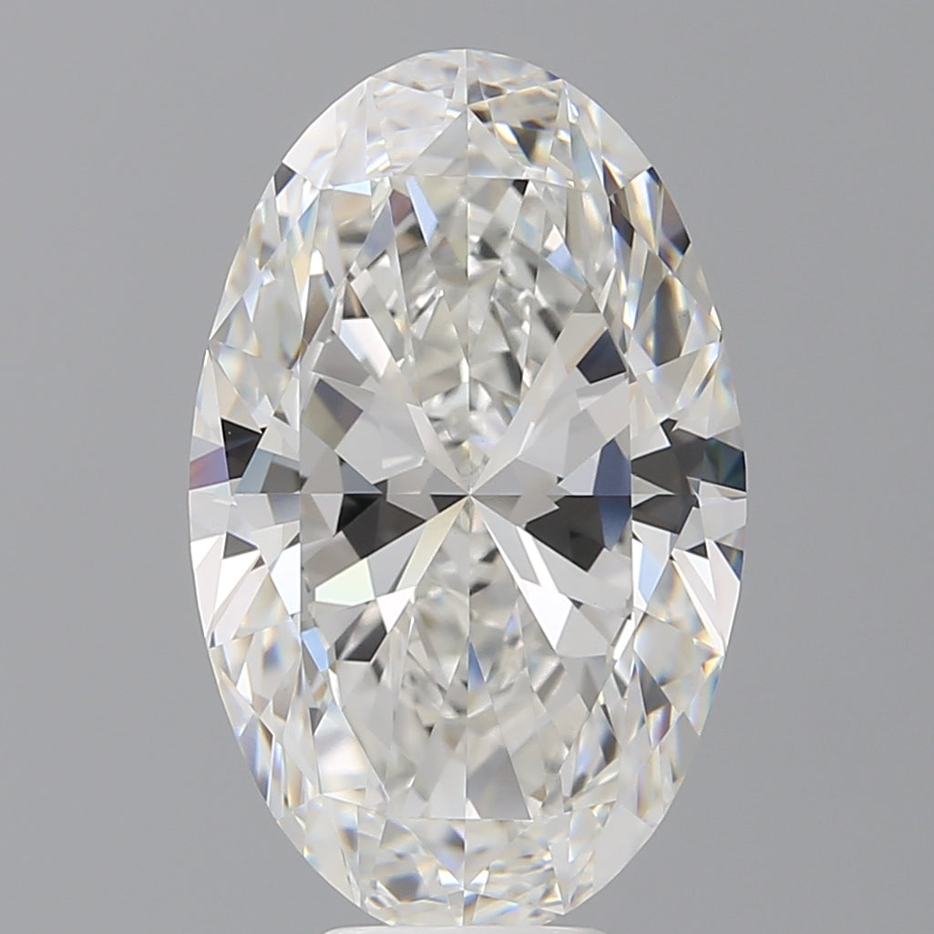 7.56 Carat Oval Shaped, Ideal Cut, E Color, VVS2 Clarity, IGI Certified Lab Grown Diamond