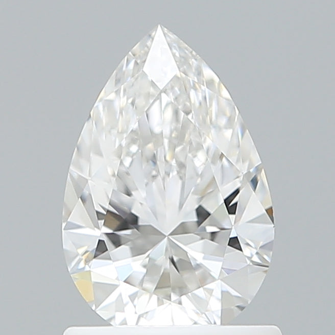 1.03 Carat Pear Shaped, Ideal Cut, E Color, VVS2 Clarity, IGI Certified Lab Grown Diamond