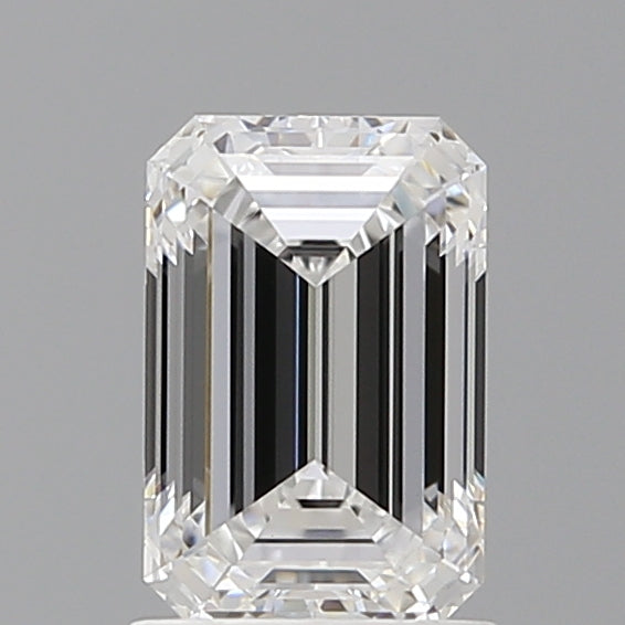 1.60 Carat Emerald Shaped, Ideal Cut, D Color, VVS2 Clarity, IGI Certified Lab Grown Diamond