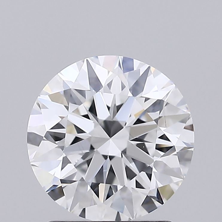 1.55 Carat Round Shaped, Ideal Cut, D Color, VS2 Clarity, IGI Certified Lab Grown Diamond