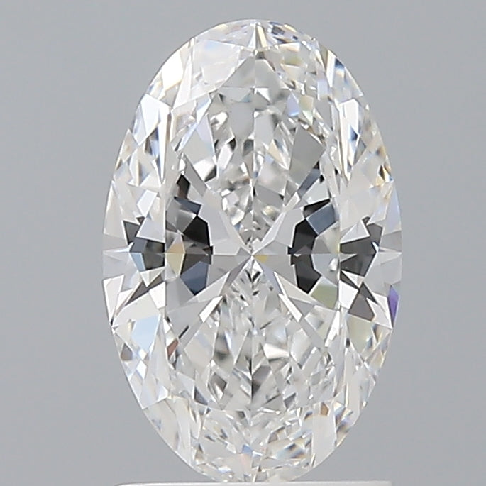 1.55 Carat Oval Shaped, Ideal Cut, E Color, VS2 Clarity, IGI Certified Lab Grown Diamond