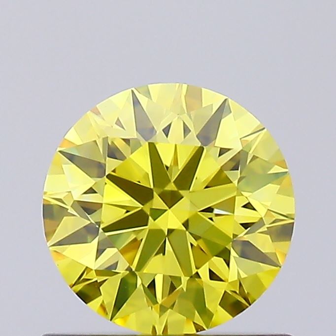 0.63 Carat Round Shaped, Ideal Cut, VVS1 Clarity, IGI Certified Lab Grown Diamond