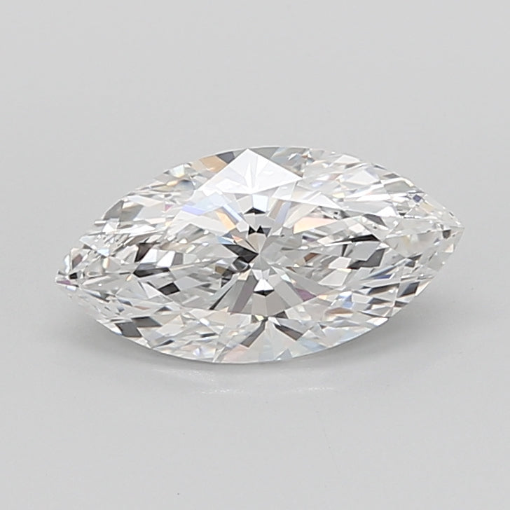 2.74 Carat Marquise Shaped, Ideal Cut, E Color, VVS2 Clarity, IGI Certified Lab Grown Diamond