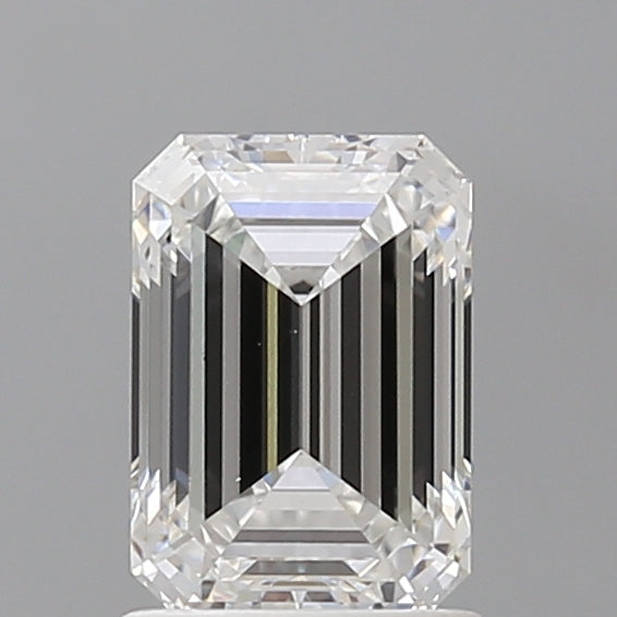 1.59 Carat Emerald Shaped, Ideal Cut, E Color, VS1 Clarity, IGI Certified Lab Grown Diamond