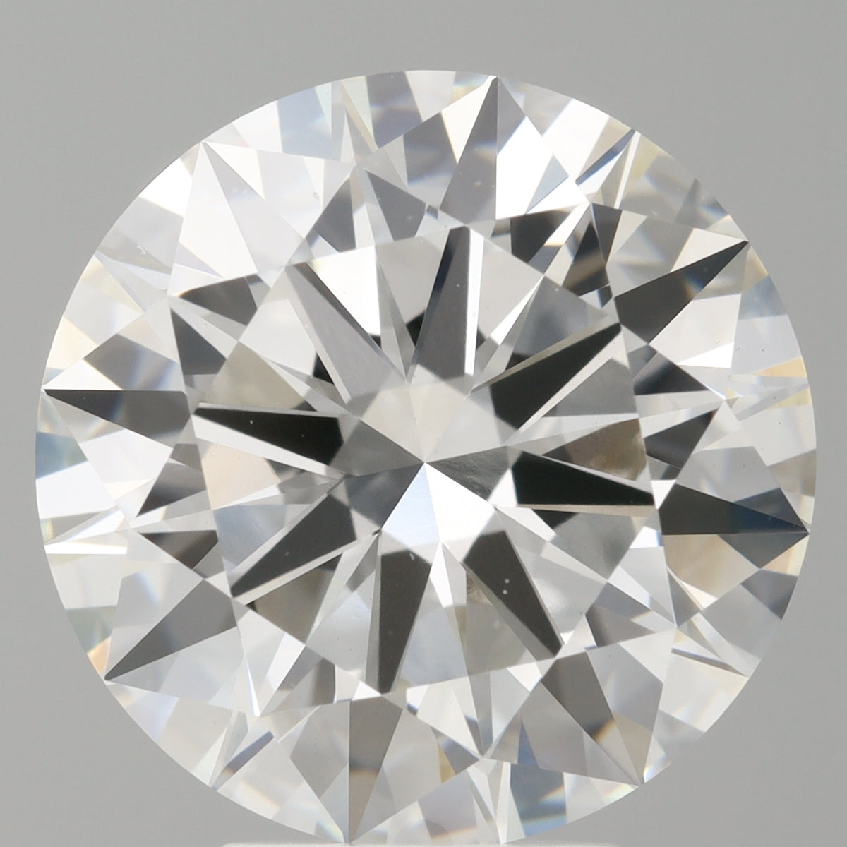 5.52 Carat Round Shaped, Excellent Cut, E Color, VS1 Clarity, IGI Certified Lab Grown Diamond
