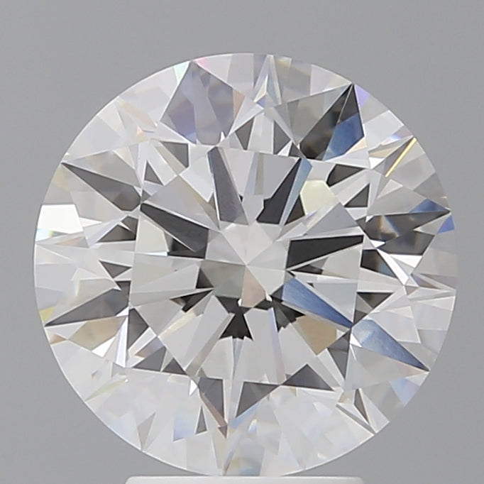 4.58 Carat Round Shaped, Ideal Cut, E Color, VVS2 Clarity, IGI Certified Lab Grown Diamond