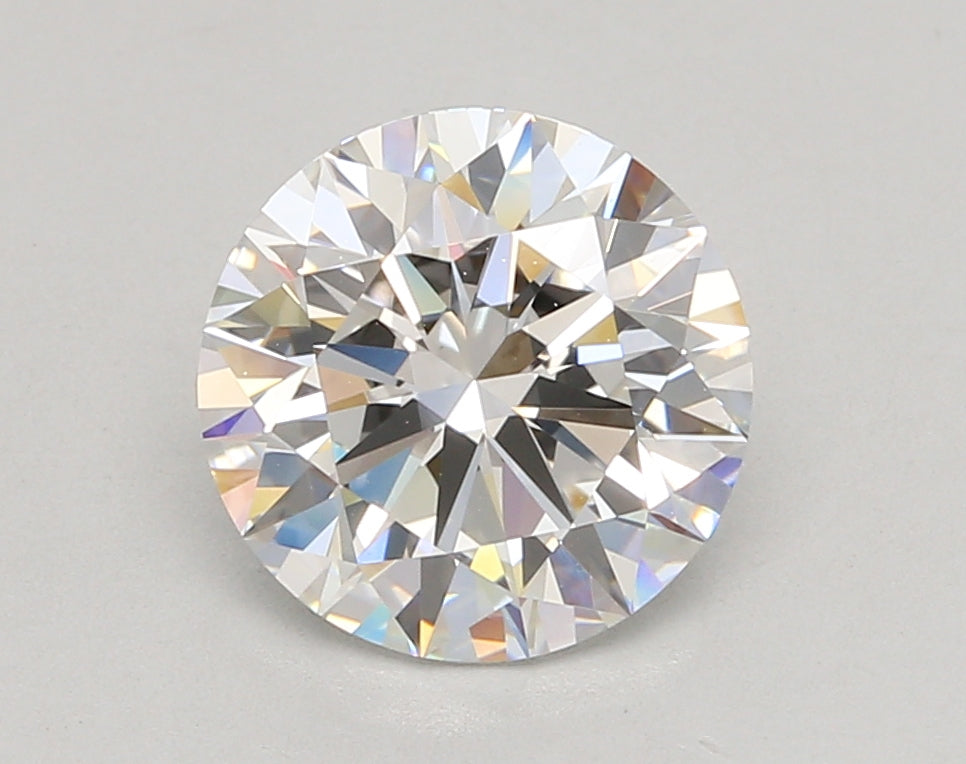 3.03 Carat Round Shaped, Ideal Cut, E Color, VVS2 Clarity, IGI Certified Lab Grown Diamond