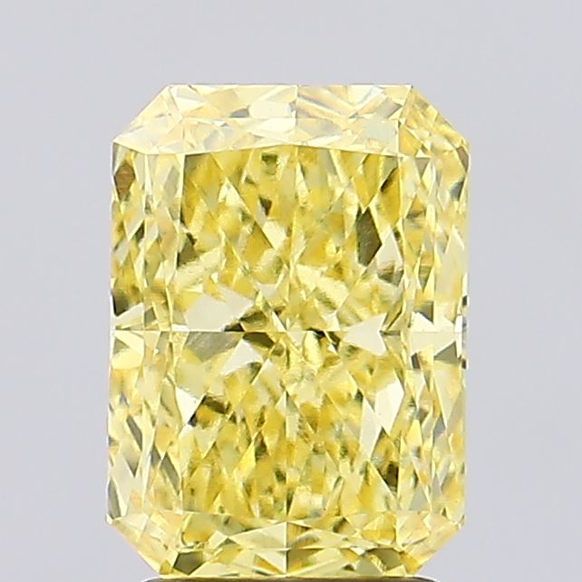2.86 Carat Radiant Shaped, Ideal Cut, VS1 Clarity, IGI Certified Lab Grown Diamond