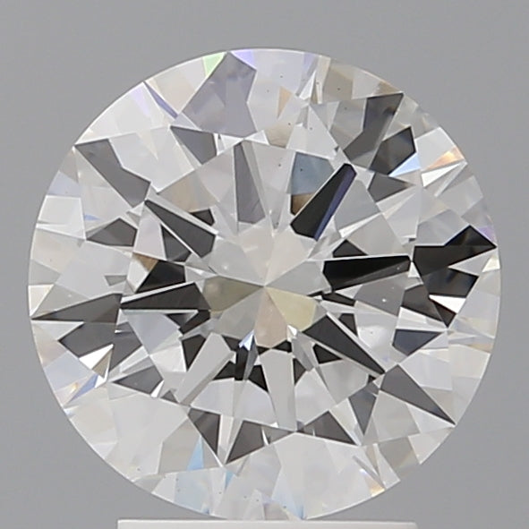 3.04 Carat Round Shaped, Excellent Cut, F Color, VS1 Clarity, IGI Certified Lab Grown Diamond