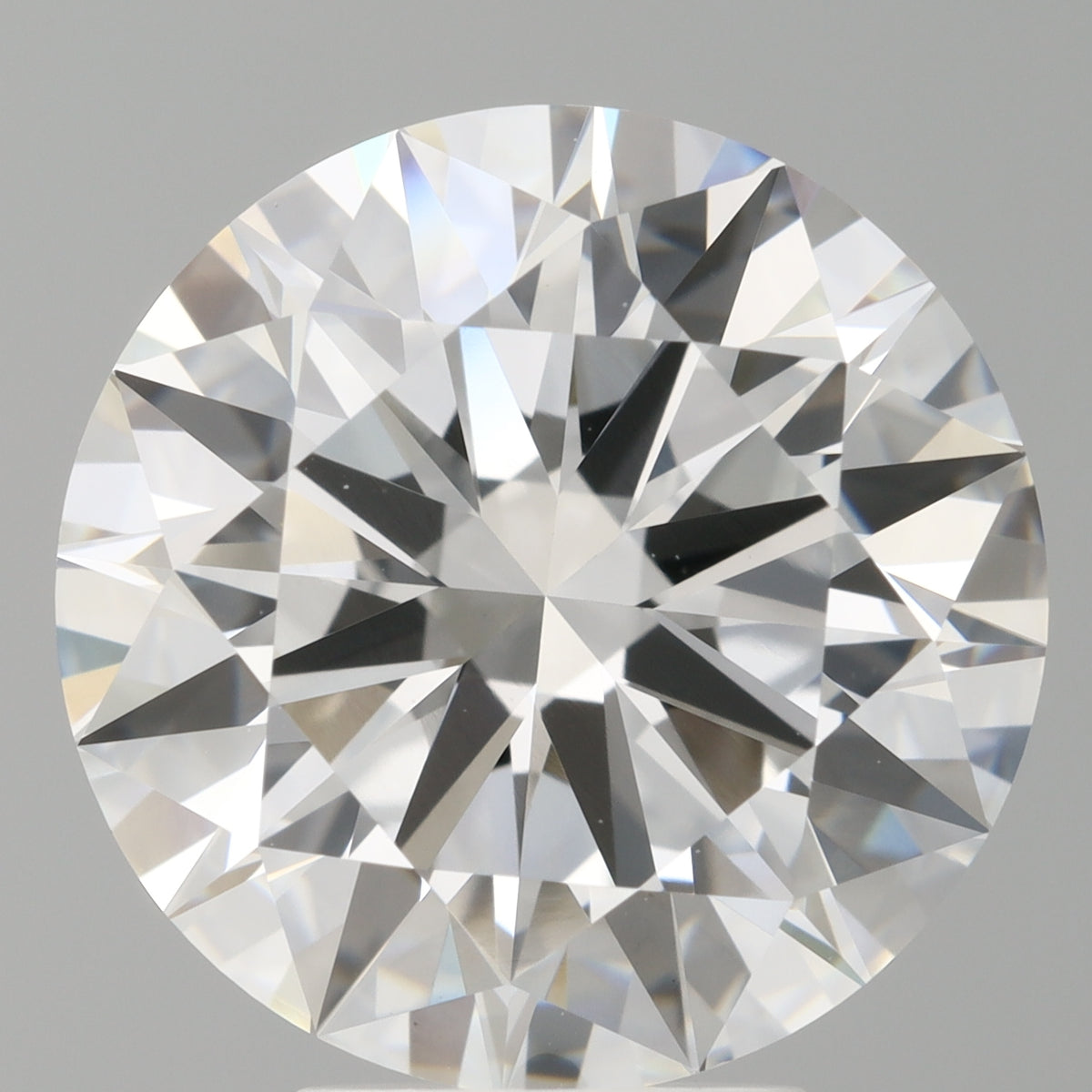 5.60 Carat Round Shaped, Ideal Cut, E Color, VVS1 Clarity, IGI Certified Lab Grown Diamond