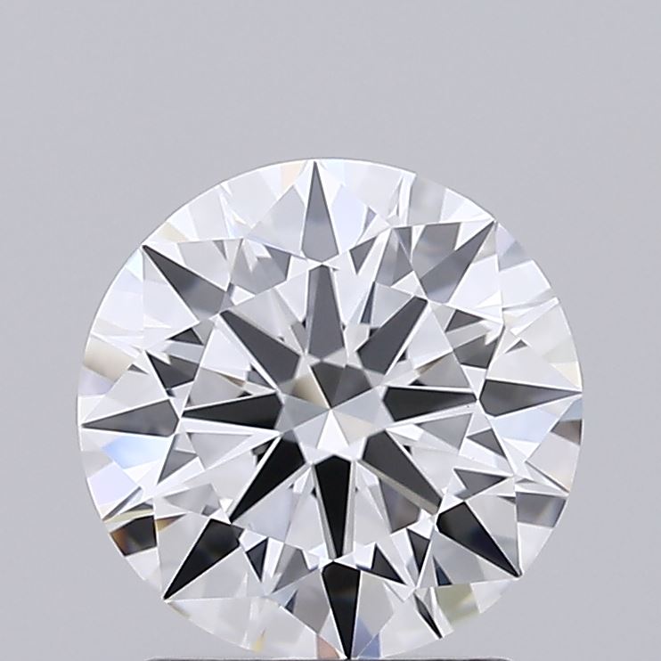 1.55 Carat Round Shaped, Ideal Cut, D Color, VS1 Clarity, IGI Certified Lab Grown Diamond