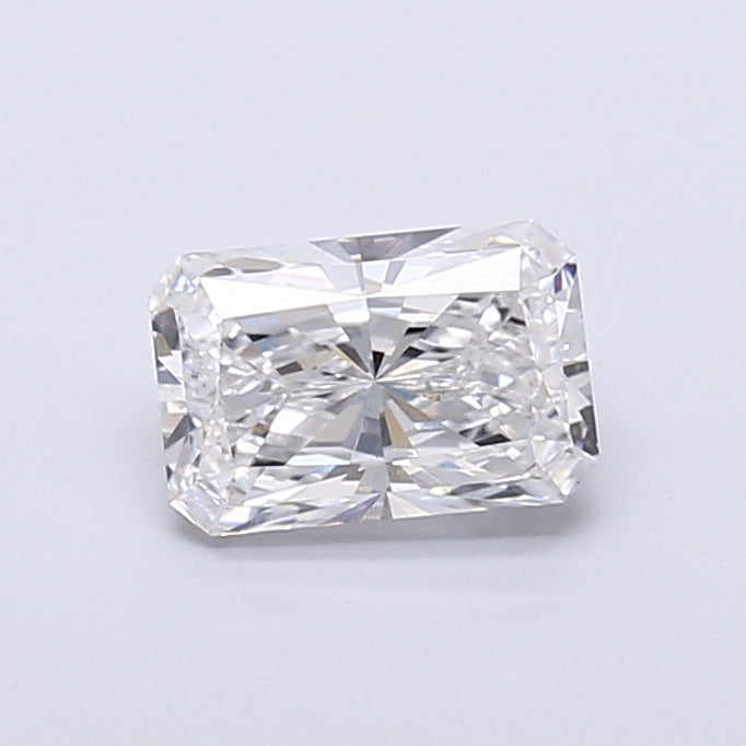 1.51 Carat Radiant Shaped, Very Good Cut, E Color, VS1 Clarity, IGI Certified Lab Grown Diamond