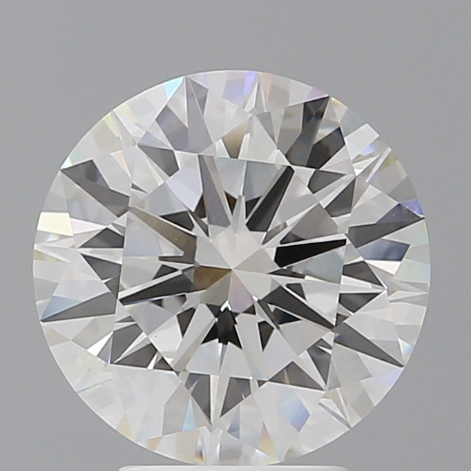 4.02 Carat Round Shaped, Ideal Cut, F Color, VVS2 Clarity, IGI Certified Lab Grown Diamond