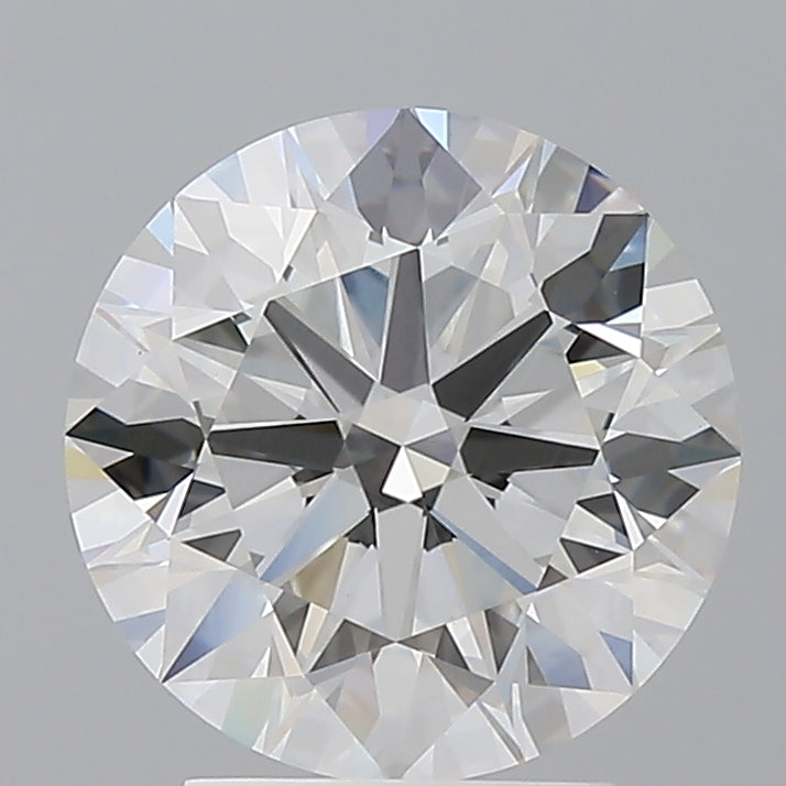 3.08 Carat Round Shaped, Ideal Cut, E Color, VVS2 Clarity, IGI Certified Lab Grown Diamond