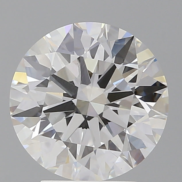 3.57 Carat Round Shaped, Ideal Cut, E Color, VS1 Clarity, IGI Certified Lab Grown Diamond
