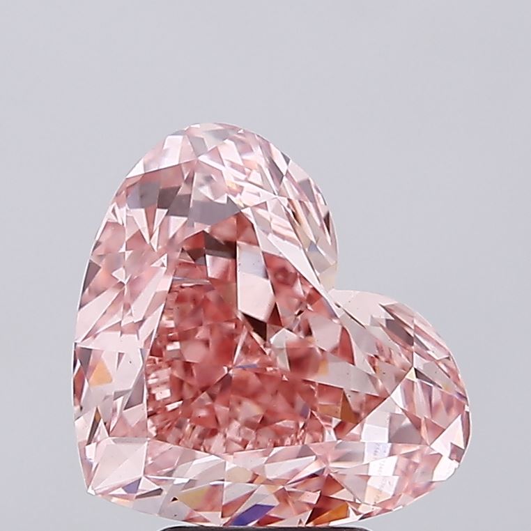 5.03 Carat Heart Shaped, Excellent Cut, VS1 Clarity, IGI Certified Lab Grown Diamond