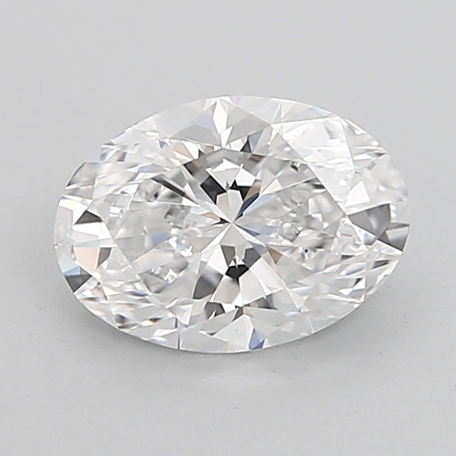 1.58 Carat Oval Shaped, Excellent Cut, D Color, VVS2 Clarity, IGI Certified Lab Grown Diamond