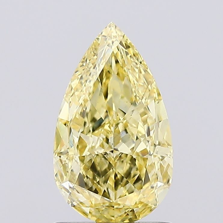 1.31 Carat Pear Shaped, Excellent Cut, SI1 Clarity, IGI Certified Lab Grown Diamond