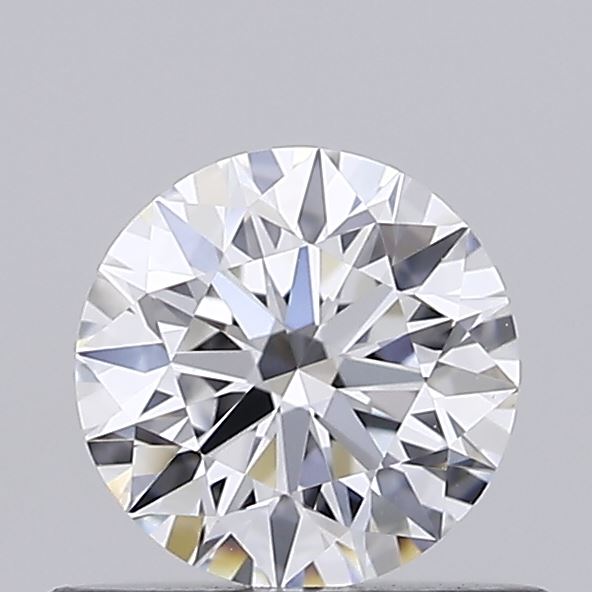 0.54 Carat Round Shaped, Ideal Cut, D Color, VVS1 Clarity, IGI Certified Lab Grown Diamond
