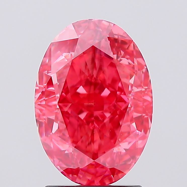 2.52 Carat Oval Shaped, Very Good Cut, SI1 Clarity, IGI Certified Lab Grown Diamond