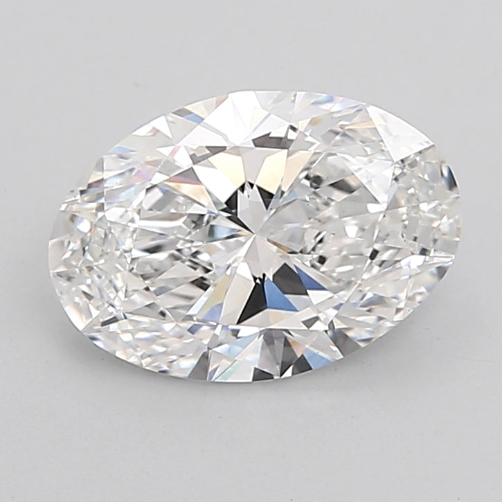 3.06 Carat Oval Shaped, Excellent Cut, D Color, VVS2 Clarity, IGI Certified Lab Grown Diamond