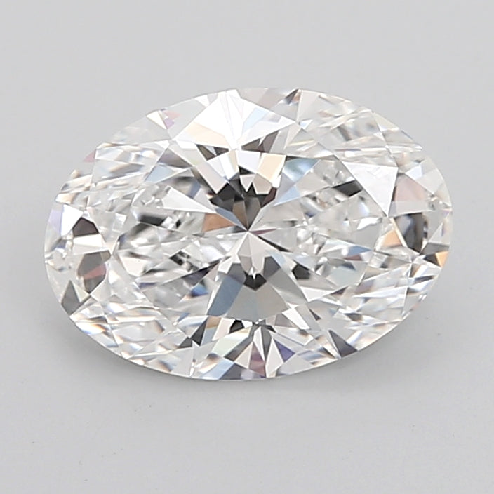 3.51 Carat Oval Shaped, Ideal Cut, D Color, VVS2 Clarity, IGI Certified Lab Grown Diamond