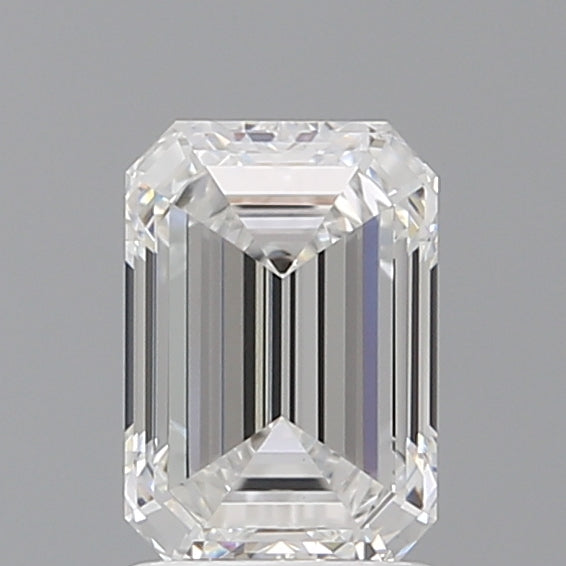 1.59 Carat Emerald Shaped, Excellent Cut, E Color, VVS2 Clarity, IGI Certified Lab Grown Diamond