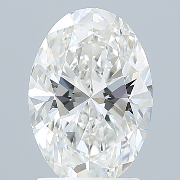2.05 Carat Oval Shaped, Excellent Cut, F Color, VVS2 Clarity, IGI Certified Lab Grown Diamond