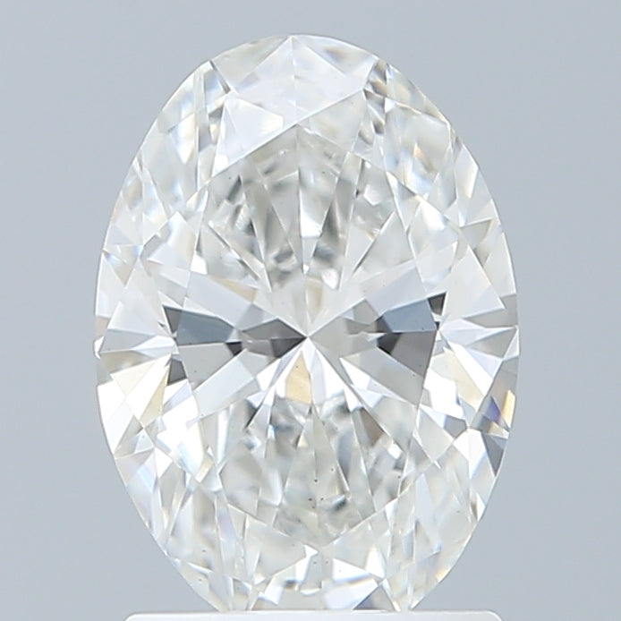 1.59 Carat Oval Shaped, Ideal Cut, E Color, VS1 Clarity, IGI Certified Lab Grown Diamond
